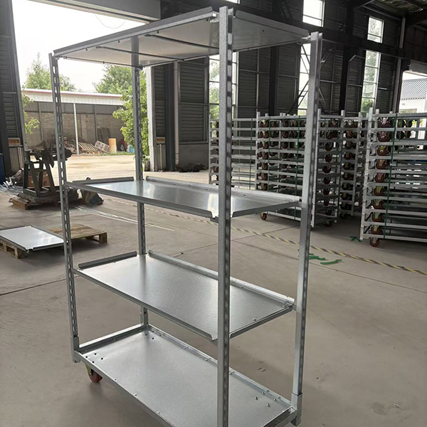 Principle of modular assembly of mobile seedling turnover vehicles