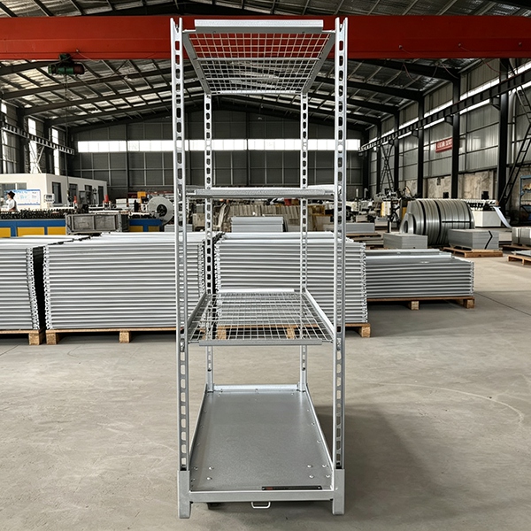 Partition welding mesh seedling cart